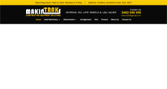 Desktop Screenshot of makintraks.com